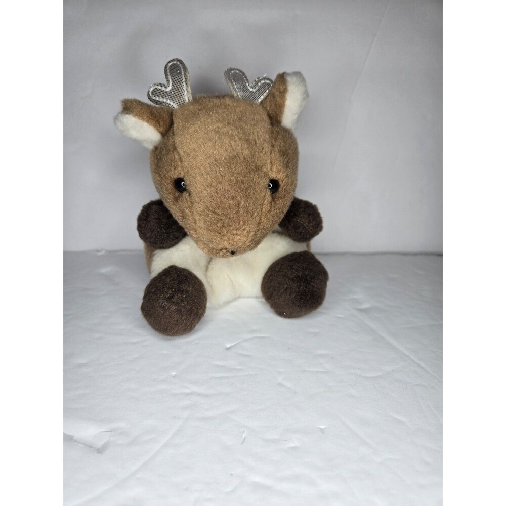 Aurora World Plush - Palm Pals - DASH REINDEER (5 inch) - New Stuffed Animal Toy